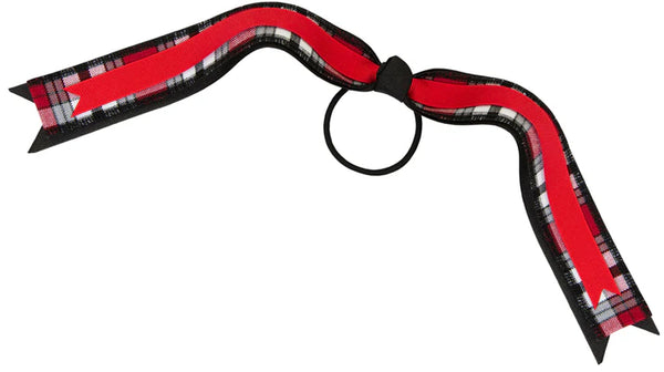 McDonald Plaid Streamer Hair Bow