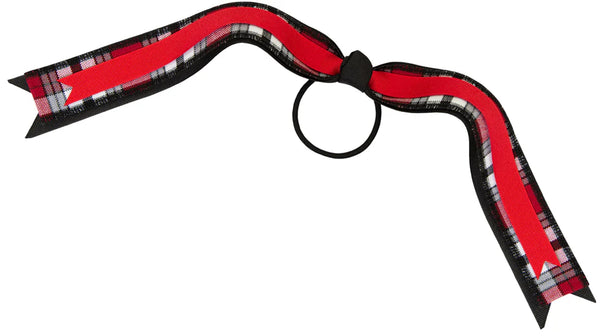 PLD 69 Three-Layer Streamer w/Small Plaid Bow