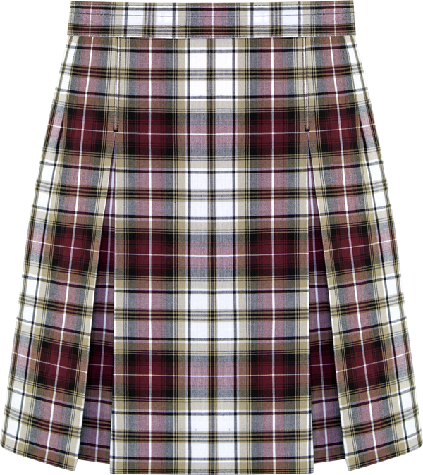 North Phoenix Prep Stitched Down Kick Pleat Skirt