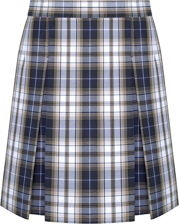 Lincoln Prep Stitched Down Kick Pleat Skirt