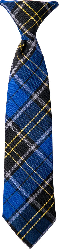 Mayfair Plaid Clip On Tie