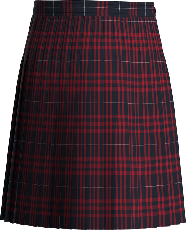 Hamilton Plaid Stitched Down Knife Pleat Skirt