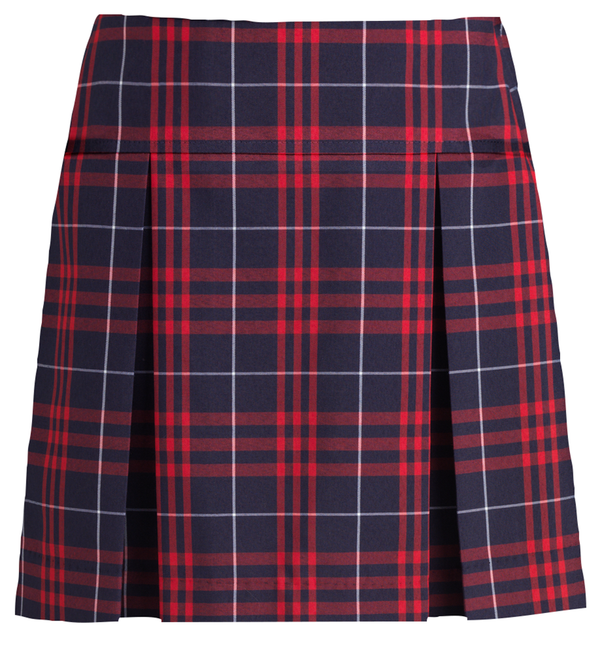 Hamilton Plaid Drop Yoke Pleat Skort