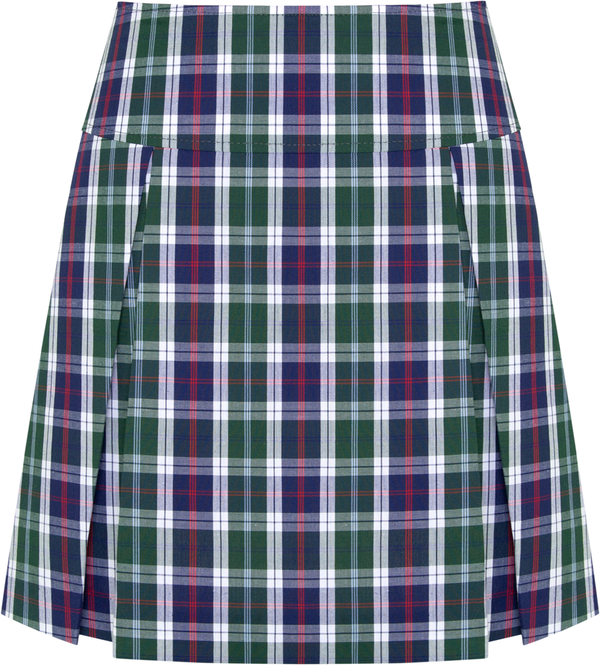 Our Lady Of Perpetual Help Drop Yoke Pleat Long Skort