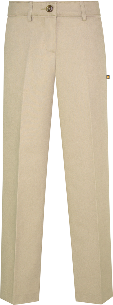 Irvington Stretch Twill Flat Front Pants - Khaki