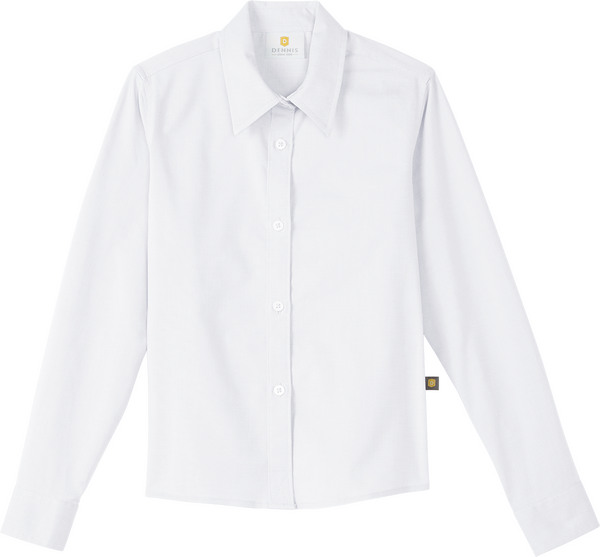 Trivium Prep Feminine Fit Long Sleeve Oxford Shirt