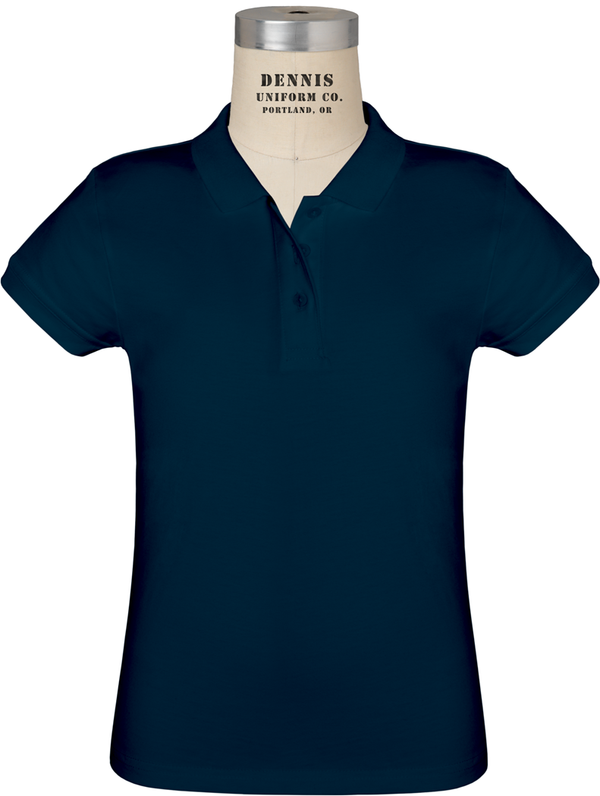 St. Agnes Short Sleeve Feminine Fit Jersey Polo