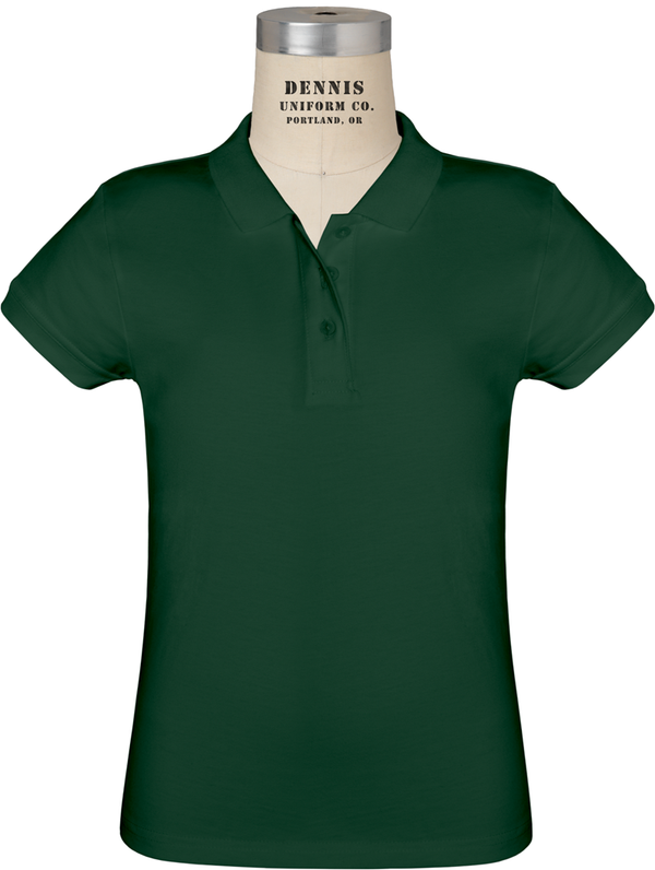 St. Agnes Short Sleeve Feminine Fit Jersey Polo