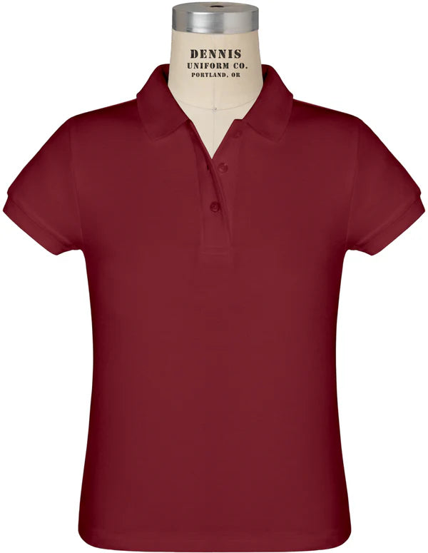 Trivium Prep Short Sleeve Feminine Fit Pique Polo