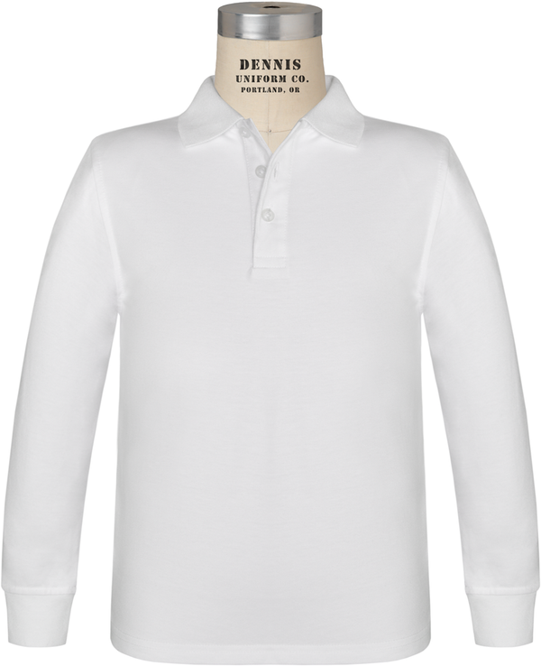 Cicero Prep Long Sleeve Jersey Polo - FINAL SALE