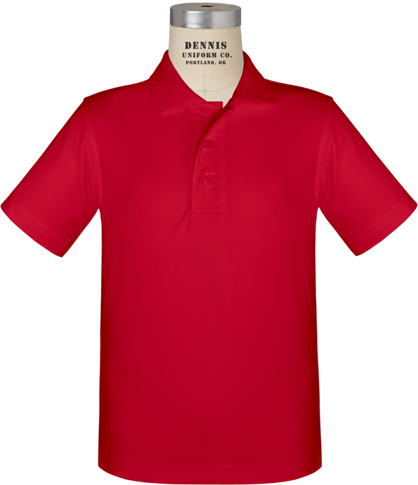 Heritage Academy Short Sleeve Performance Polo