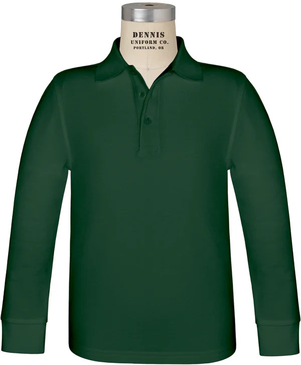 Maryvale Prep Long Sleeve Pique Polo