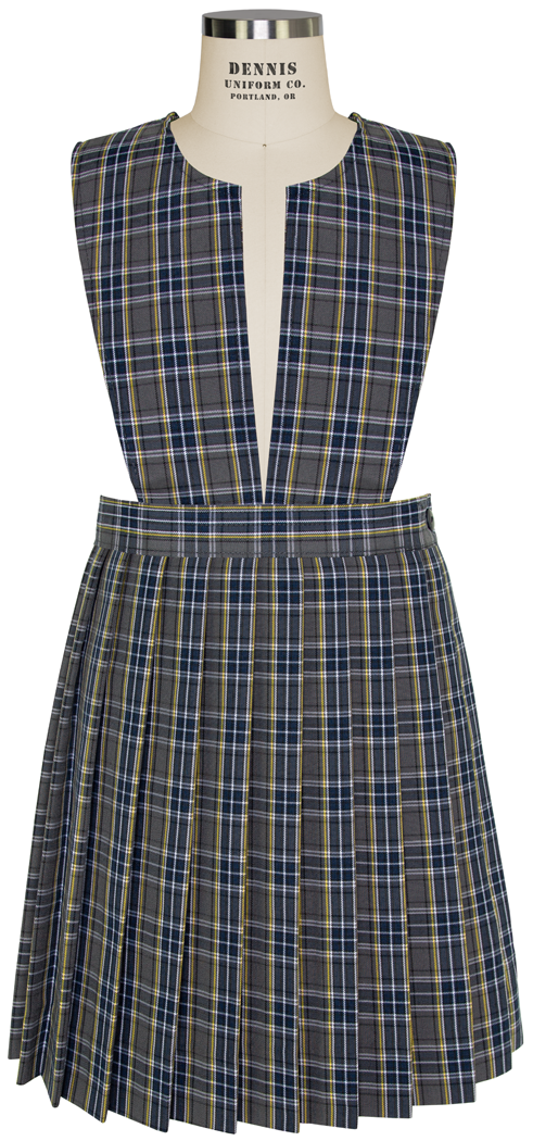 Paradise Valley Christian Split Front Knife Pleat Jumper