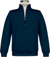 Navy 1/4 Zip Pullover Sweatshirt