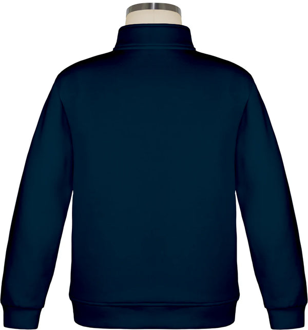 Navy 1/4 Zip Pullover Sweatshirt