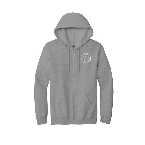 Grace Christian Full-Zip Hooded Fleece Sweatshirt
