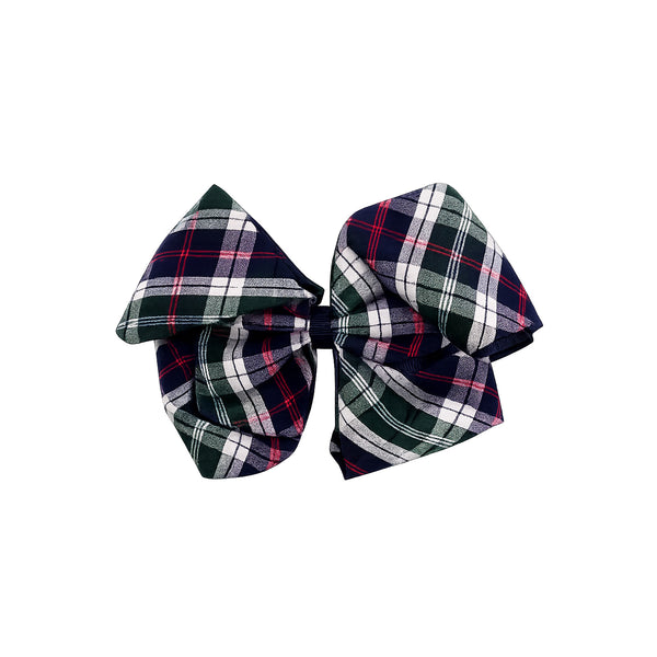 Plaid 246 Big Hair Bow