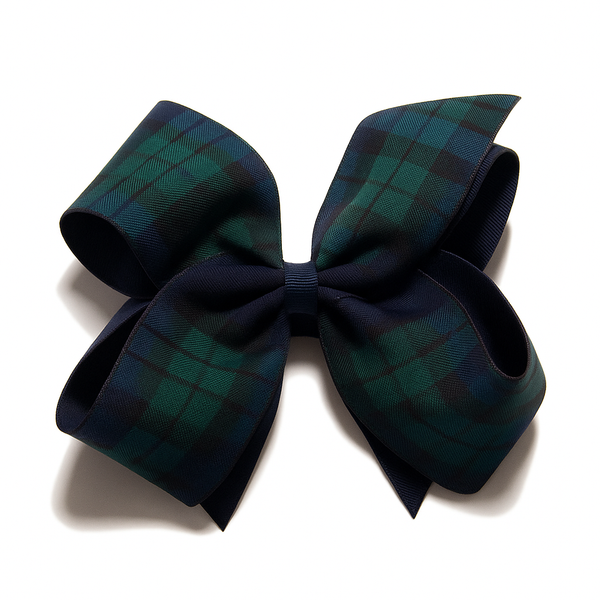 Plaid 46 Big Hair Bow