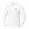 Our Lady Of Fatima Grey Unisex Pique Long Sleeve Polo