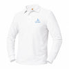 Our Lady Of Fatima Grey Unisex Pique Long Sleeve Polo