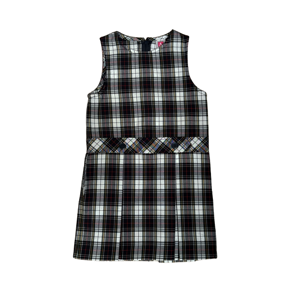 St. Mary Basha Drop Waist Plaid Jumper (1st-3rd Only)