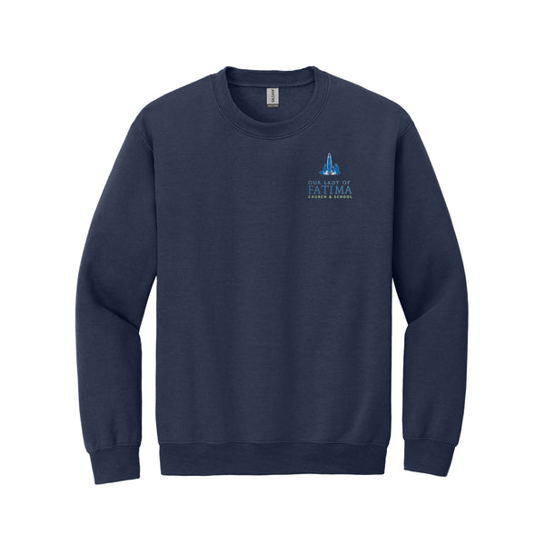 Our Lady Of Fatima Crew Neck Fleece Sweatshirt