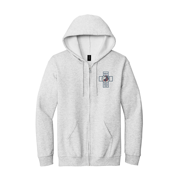 Our Lady Of Grace Full-Zip Hooded Fleece Sweatshirt