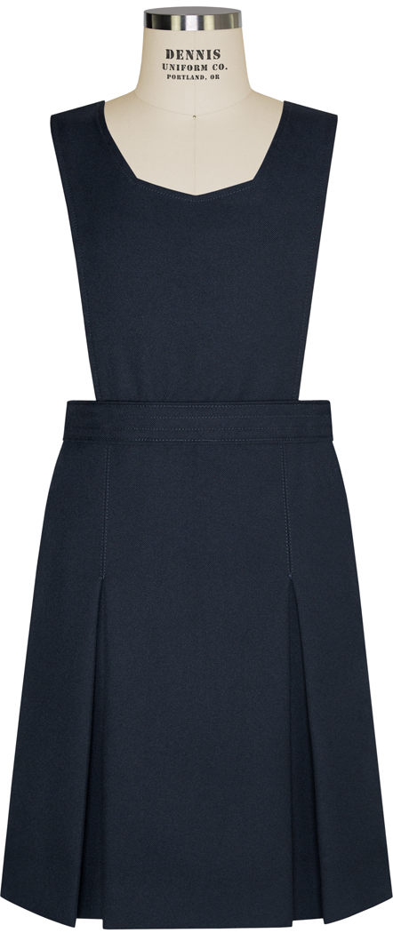 Archway Cicero Bib Front Box Pleat Jumper