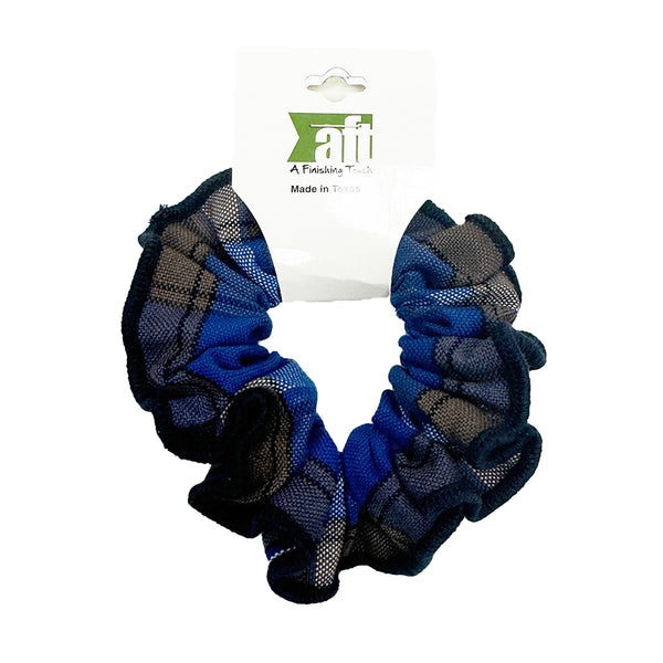 Plaid 73 Scrunchie w/Trim