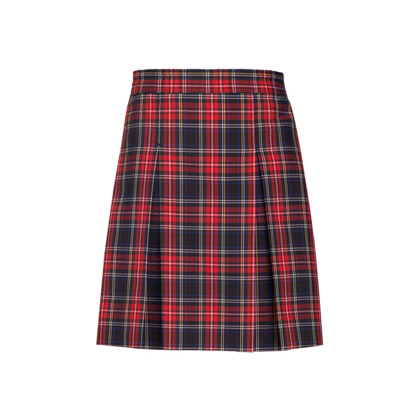 Plaid 56 2 Kick Pleat Skirt