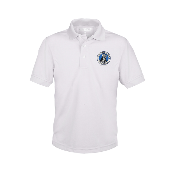 St. Catherine Martinez Unisex Performance Short Sleeve Polo