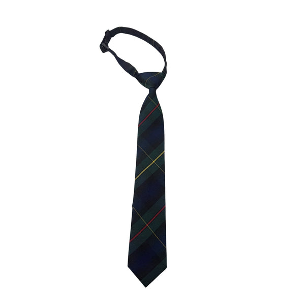 Plaid 83 St. Pius Girls Adjustable Pre-Tied Tie