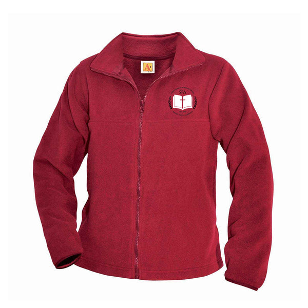 Saint Francis Catholic Unisex Polar Fleece Full Zip Jacket