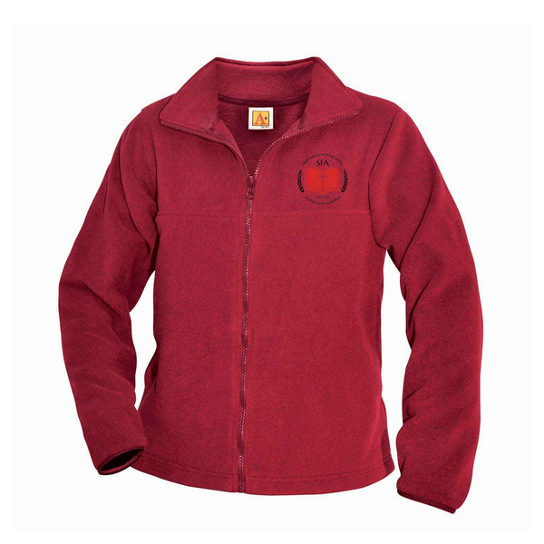 Saint Francis of Assis Unisex Polar Fleece Full Zip Jacket