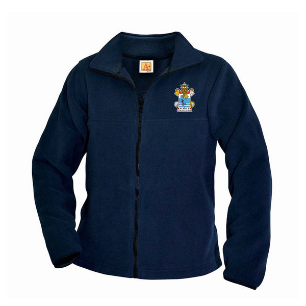 St. Pius X Unisex Polar Fleece Full Zip Jacket