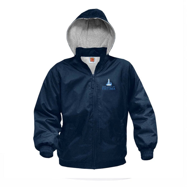 Our Lady Of Fatima Hooded Raincoat *Special Order*