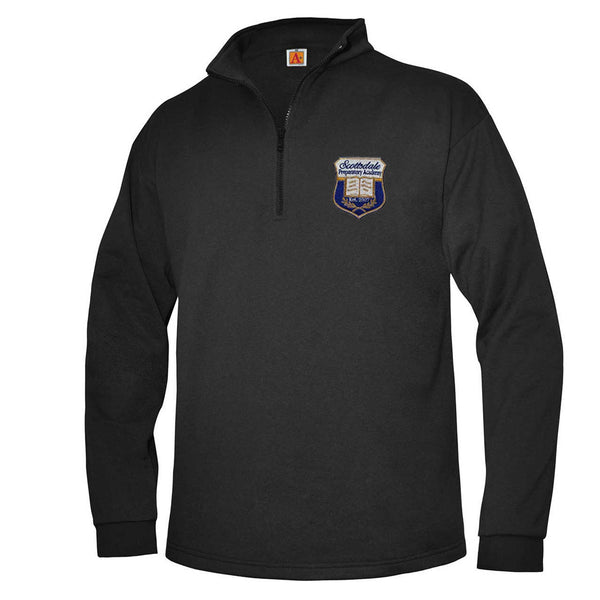 Scottsdale Prep Unisex Quarter Zip Fleece Pullover (9th-12th)