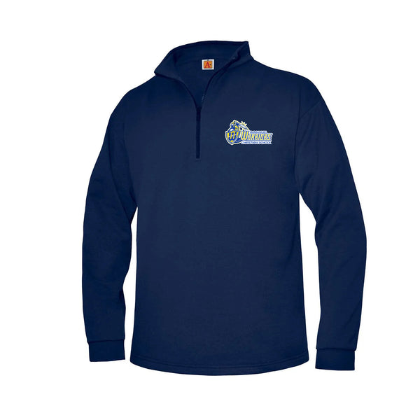 Immanuel Christian Unisex Quarter Zip Fleece Pullover