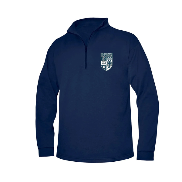 St. Thomas Aquinas Unisex Quarter Zip Fleece Pullover