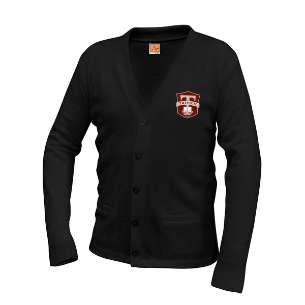 Trivium Prep Unisex V Neck Cardigan