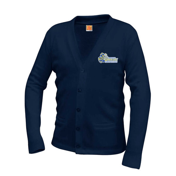 Immanuel Christian Unisex V Neck Cardigan