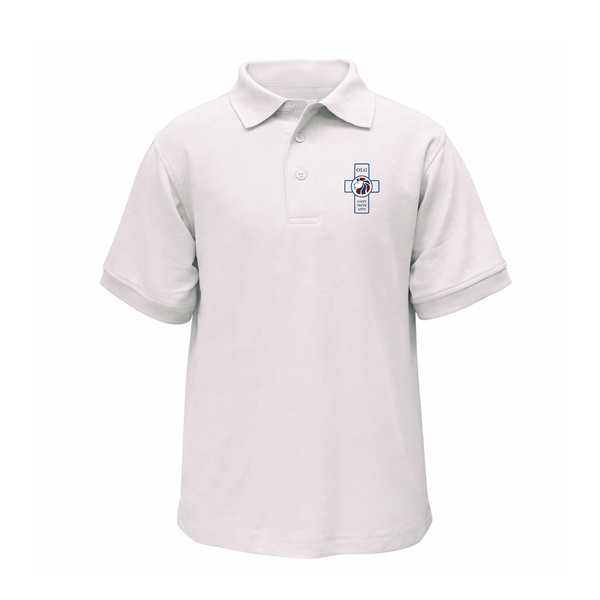 Our Lady Of Grace Unisex Classic Pique Short Sleeve Polo