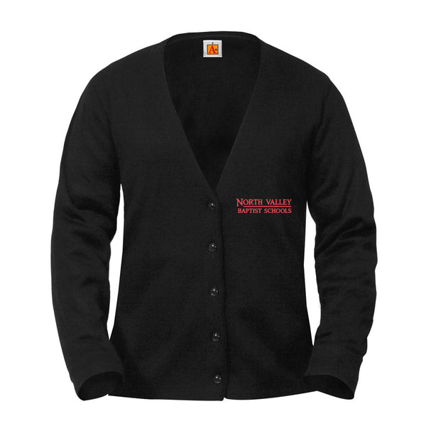 North Valley Baptist Fine Gauge V Neck Cardigan