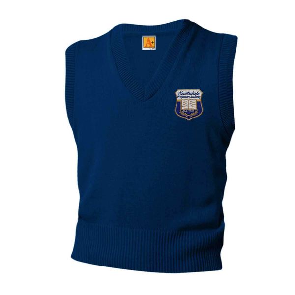 Scottsdale Prep Unisex V Neck Pullover Vest