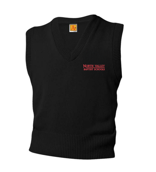 North Valley Baptist Unisex V Neck Pullover Vest