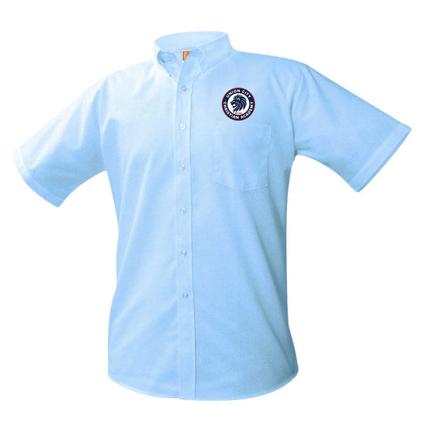 Union City Male Blue Classic Oxford Short Sleeve