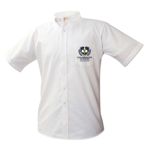 Collaborative Academy for Leadership Male Oxford Short Sleeve