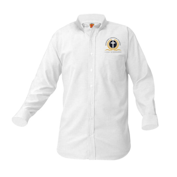 Redeemer Male White Oxford Long Sleeve
