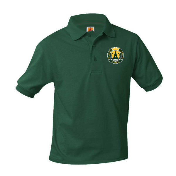 St. Agnes Catholic Unisex Jersey Short Sleeve Polo