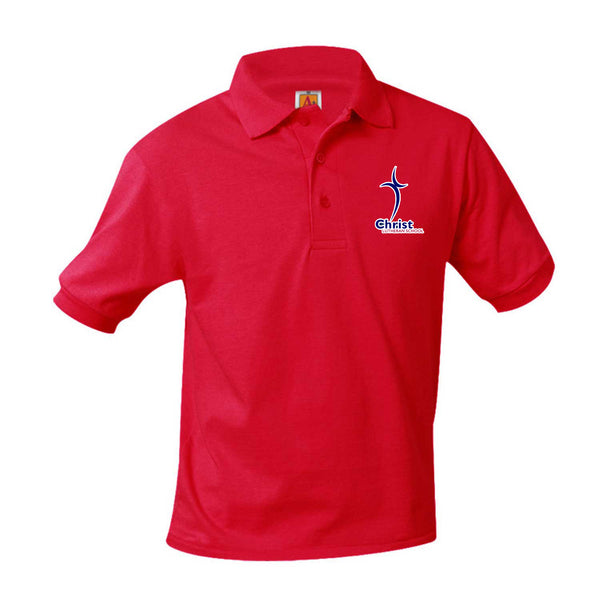 Christ Lutheran Unisex Jersey Short Sleeve Polo